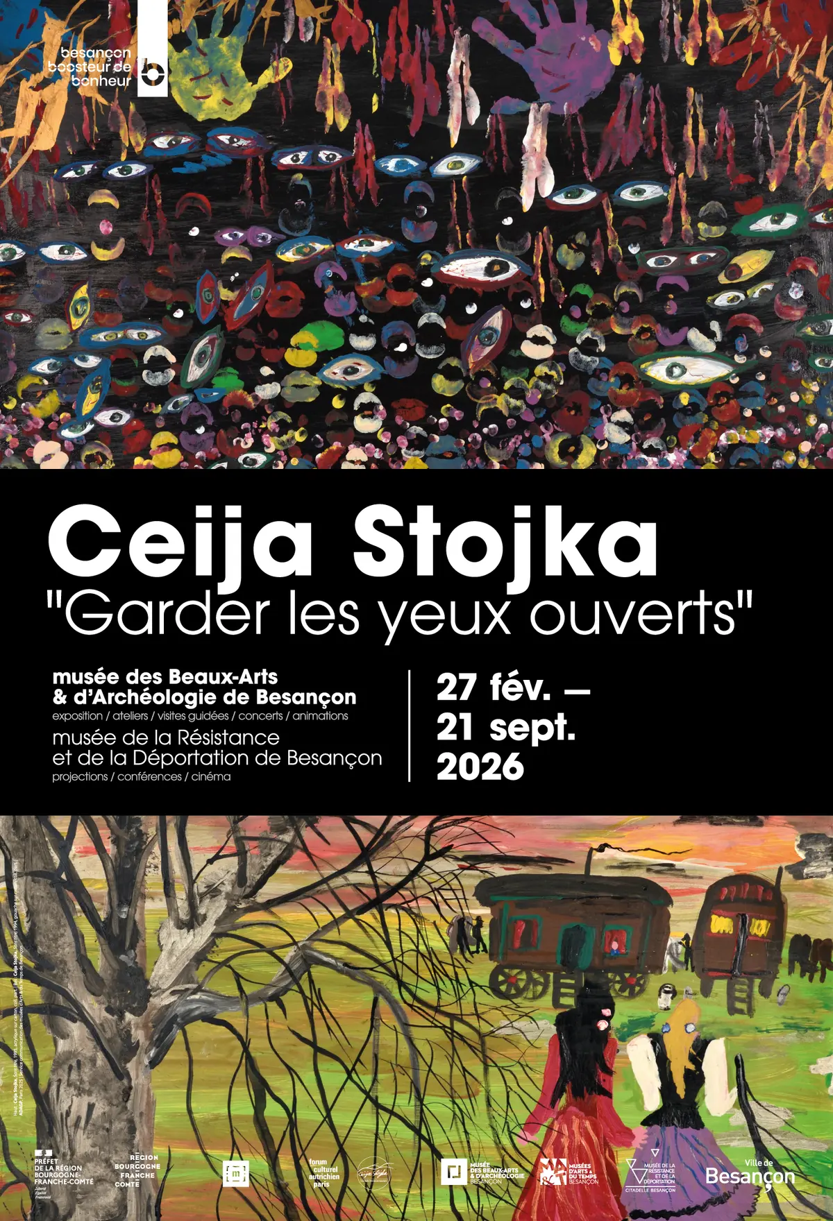 Exposition Ceija Stojka. Garder les yeux ouverts