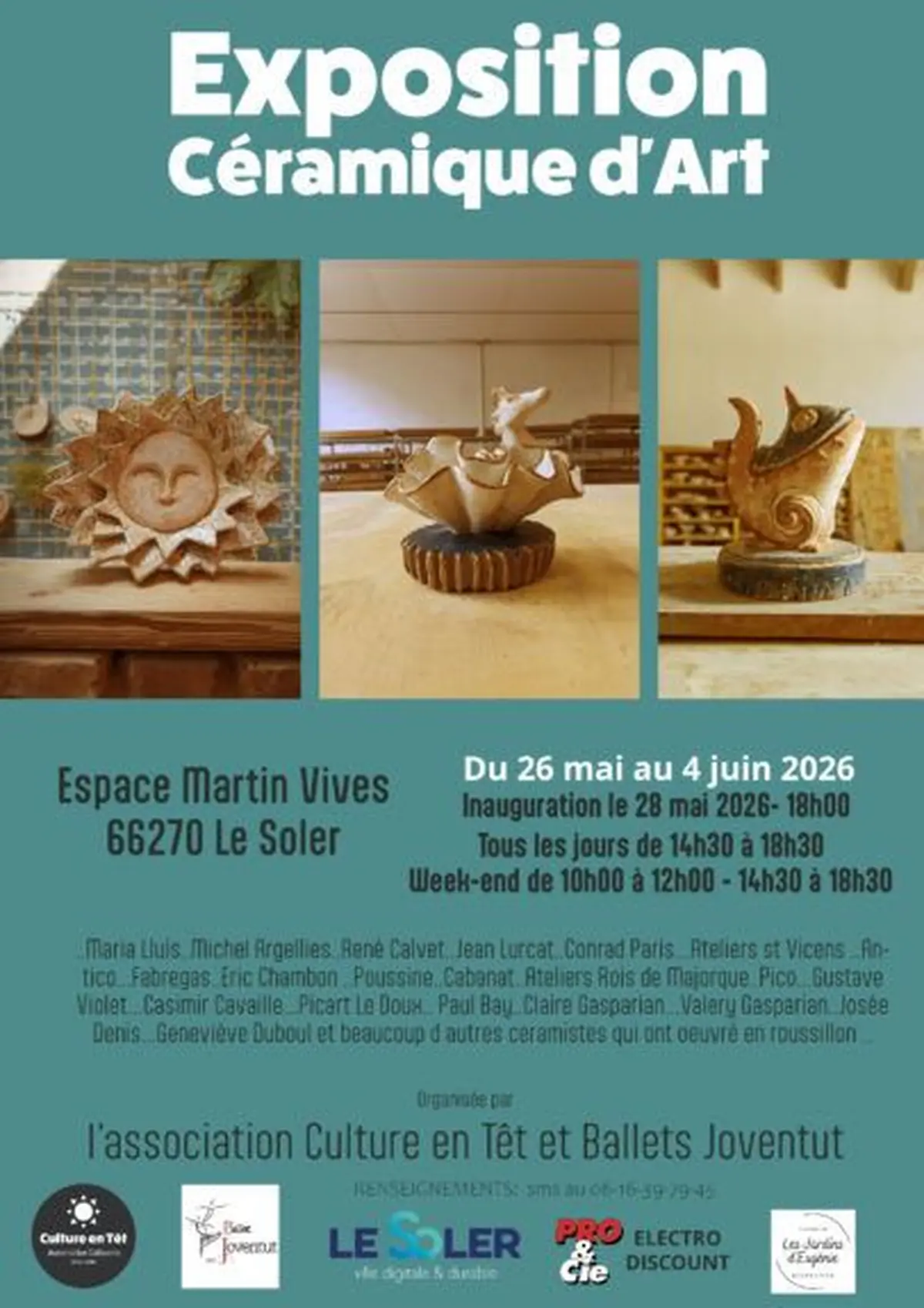 Exposition Céramique D'Art