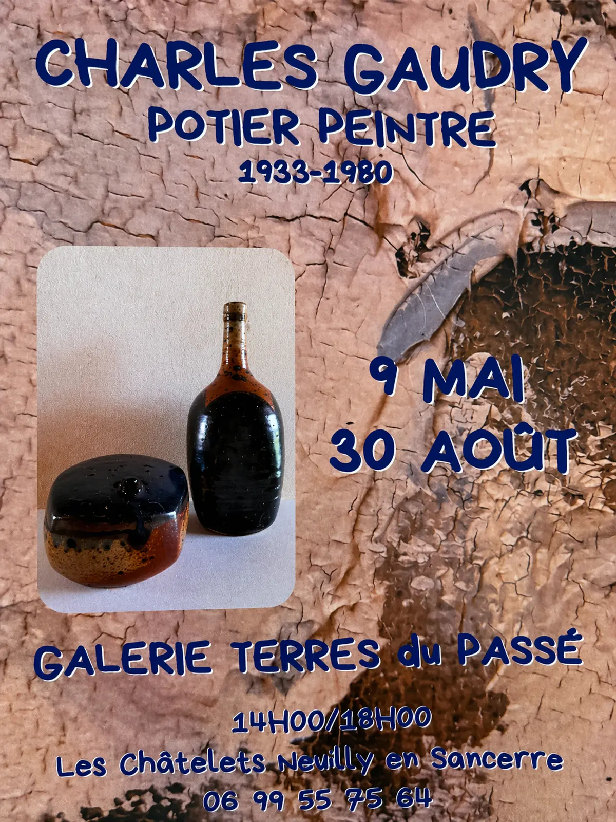 Exposition Charles Gaudry : Potier-Peintre