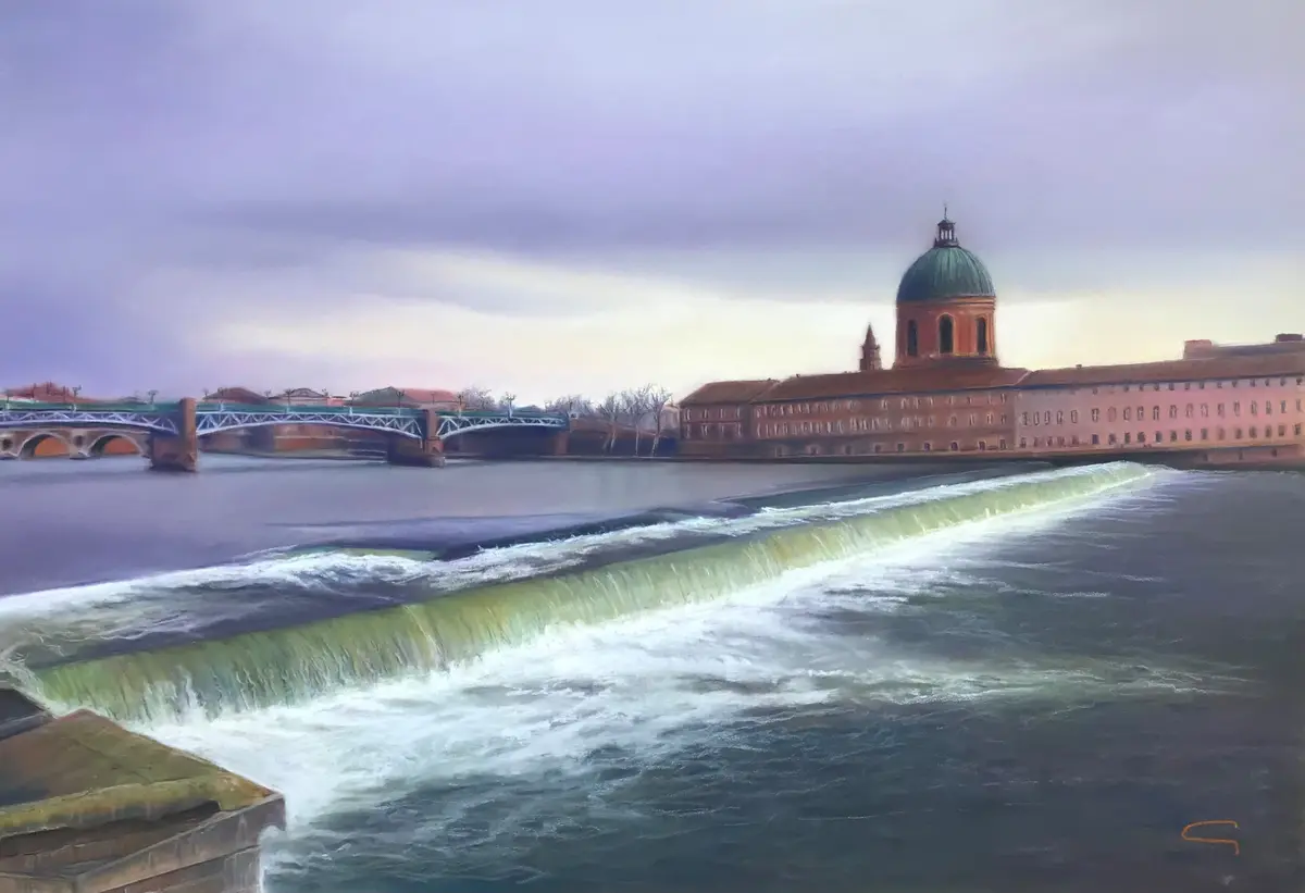 Exposition Chemins De Pastel Par Gérard Castaing