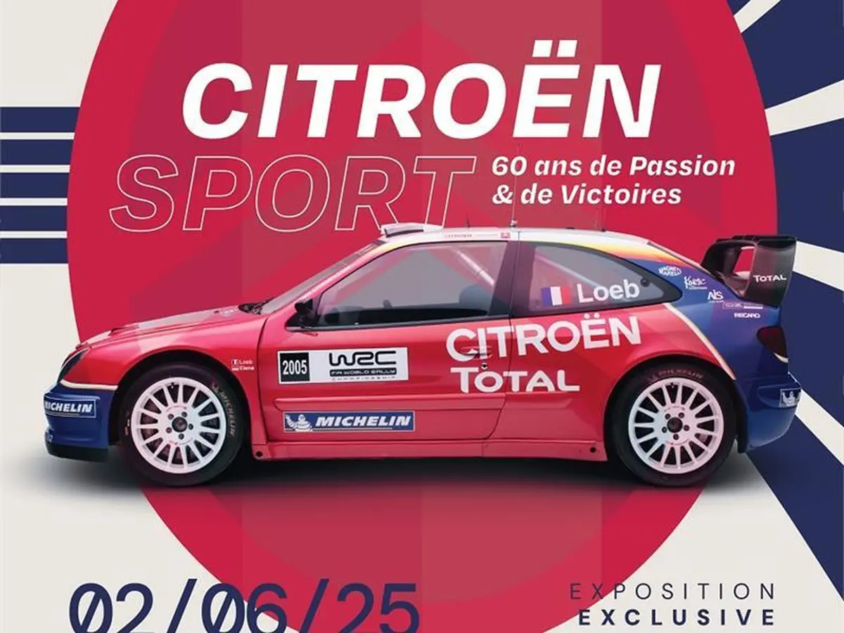 Exposition - Citroën Sport, 60 ans de passion et de victoires