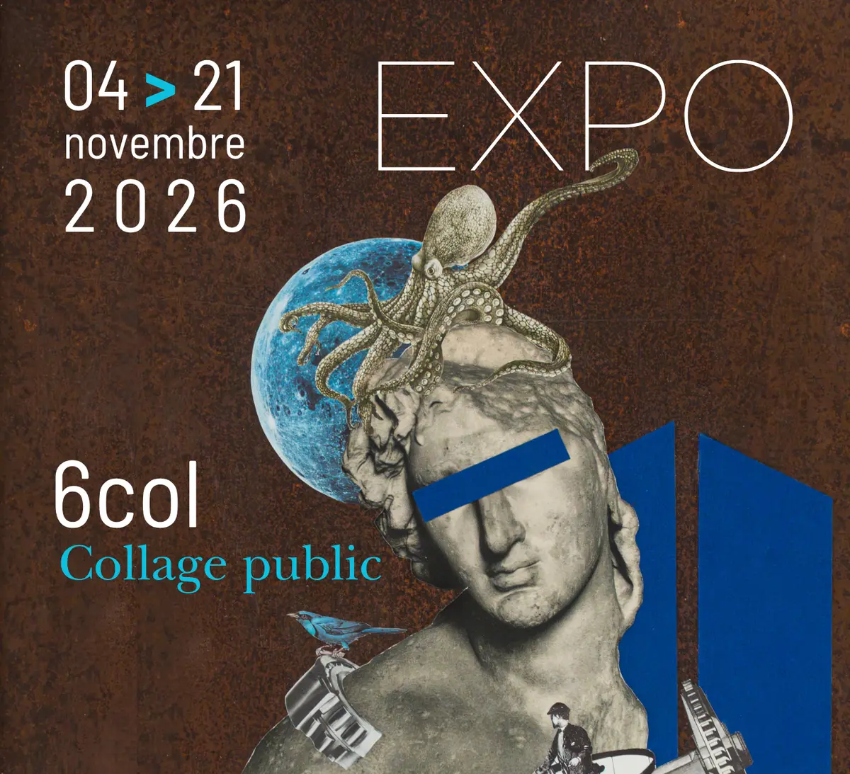 Exposition Collage Public, 6col