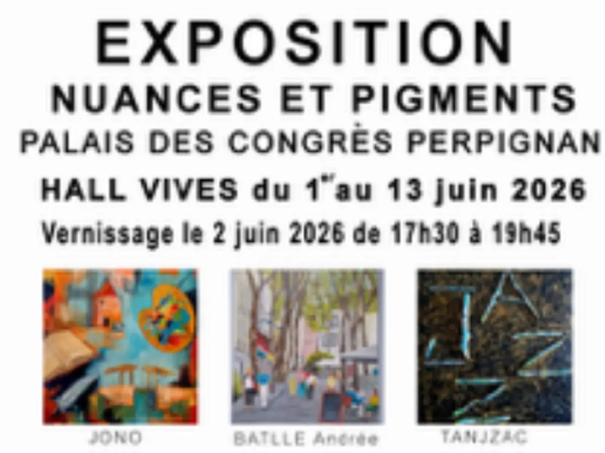 Exposition « Collectif D’artistes Nuances & Pigments »