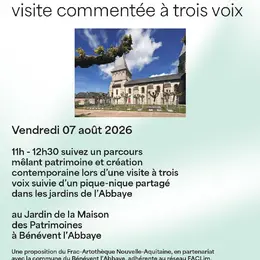Exposition Collections en Mouvement - Visite commentée à Trois Voix