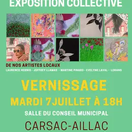 Exposition collective à Carsac-Aillac