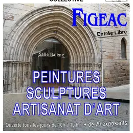Exposition collective Courants d'Art à Figeac