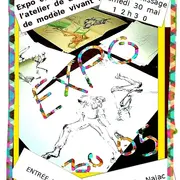 Exposition collective de l'atelier de dessin de modèle vivant