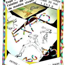 Exposition collective de l'atelier de dessin de modèle vivant