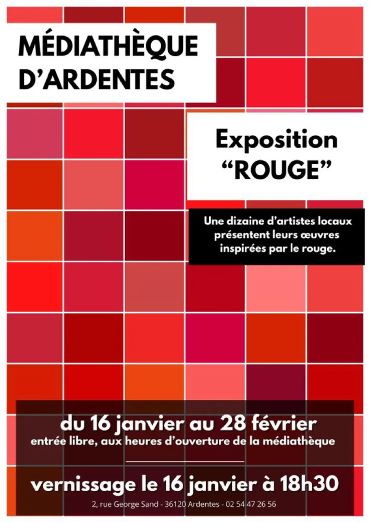 Exposition collective Rouge