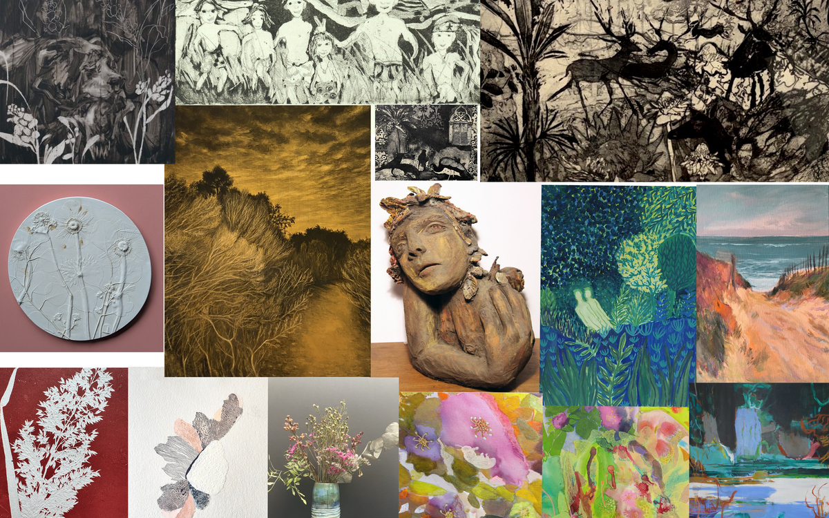 12 artistes réunis