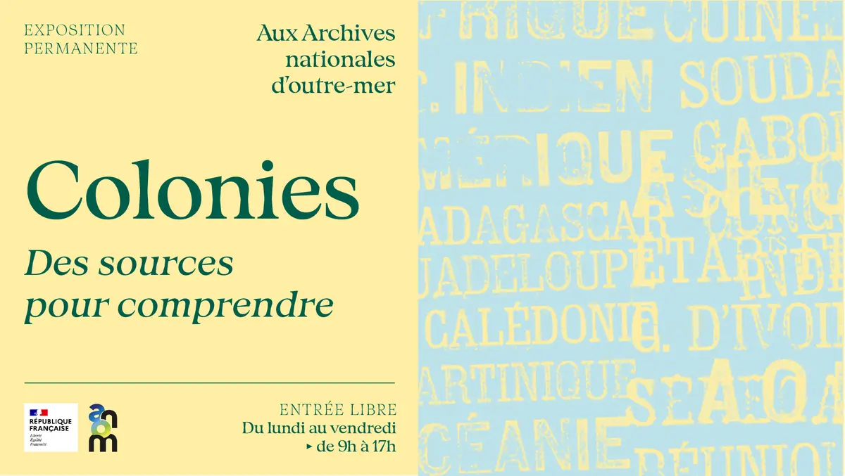 Exposition - Colonies. Des sources pour comprendre
