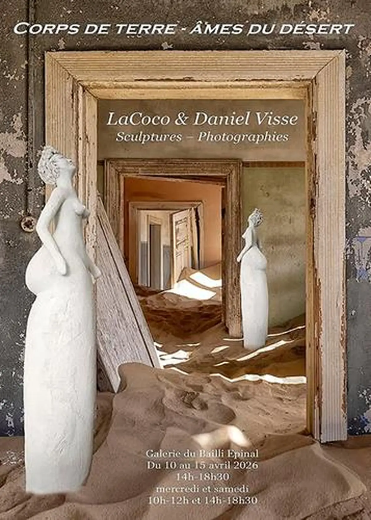 Exposition « Corps de terre & Âmes du désert »