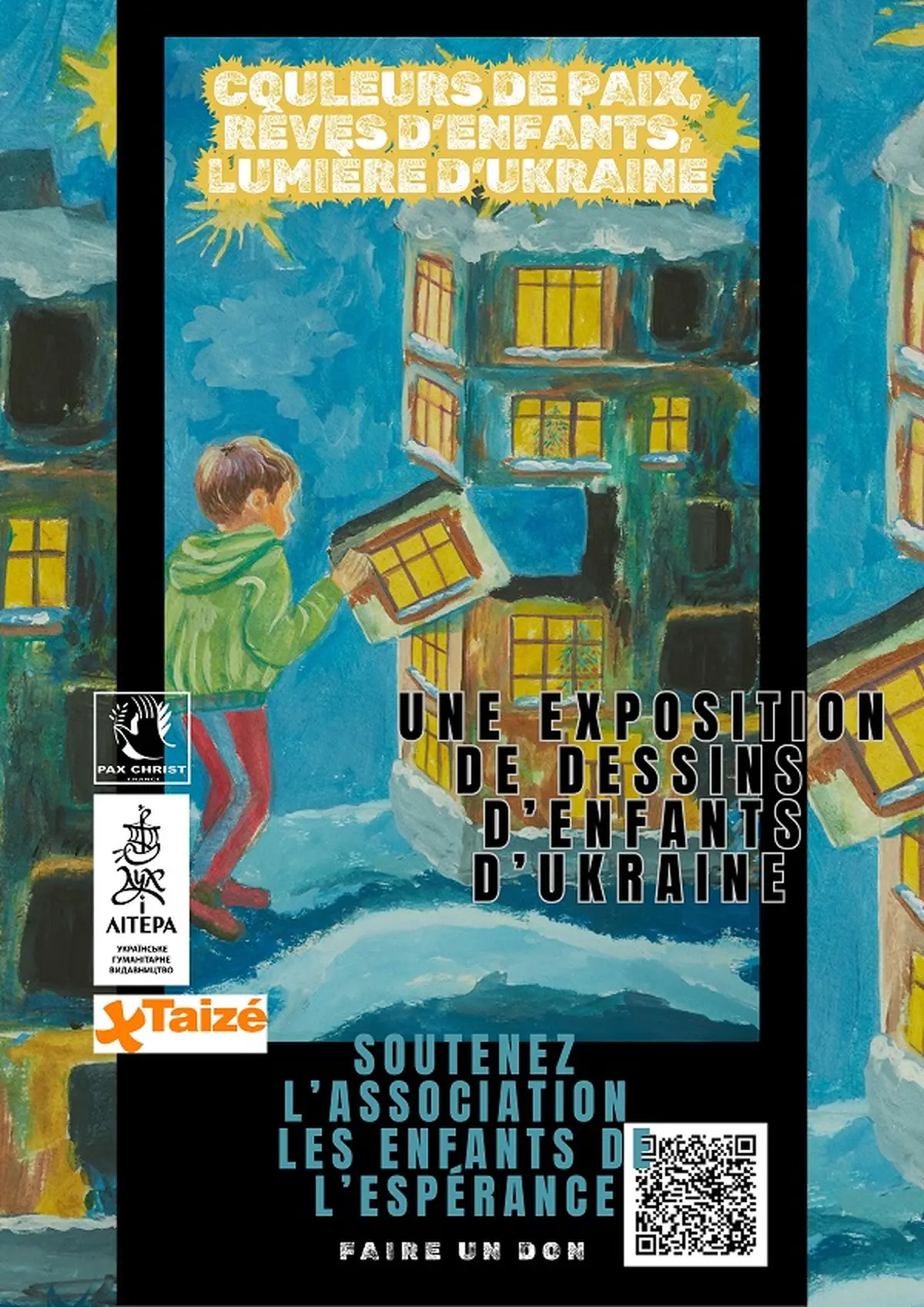 Exposition Couleurs de paix, rêves d'enfants, lumière d'Ukraine