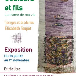 Exposition Couleurs et fils : la trame de ma vie