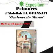 Exposition d'Abdellah OUANSAFI