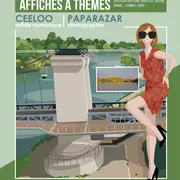 Exposition d'affiches à thème par Ceeloo et photographies de Paparazar