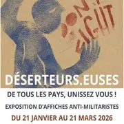 Exposition d'affiches anti-militaristes