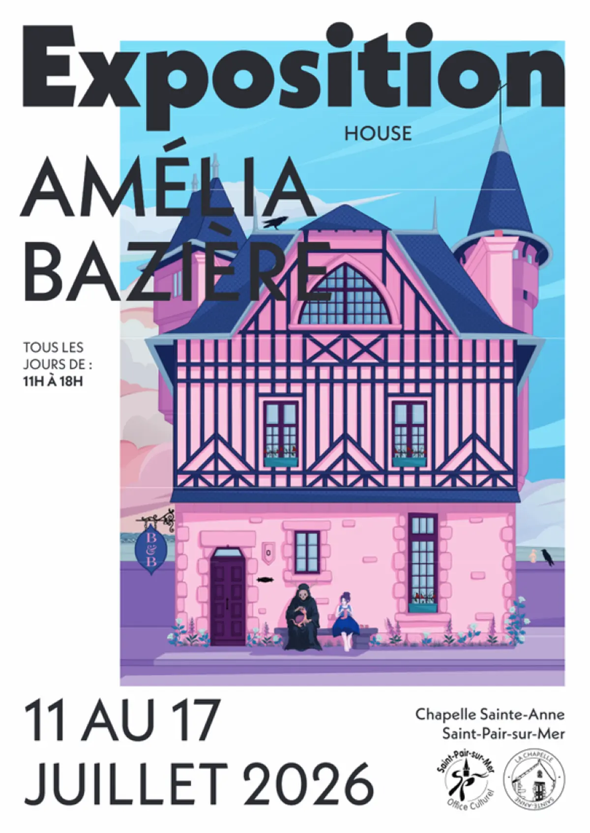 Exposition d'Amélia Bazière