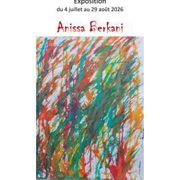 Exposition d'Anissa Berkani : L'encre vivante