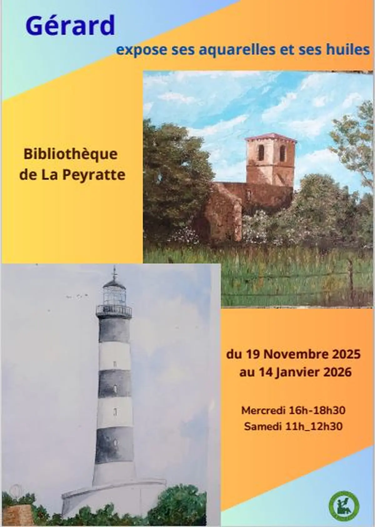 Exposition d'aquarelles