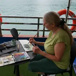 Exposition d'aquarelles