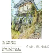Exposition d'aquarelles de Gisèle RUMAUD