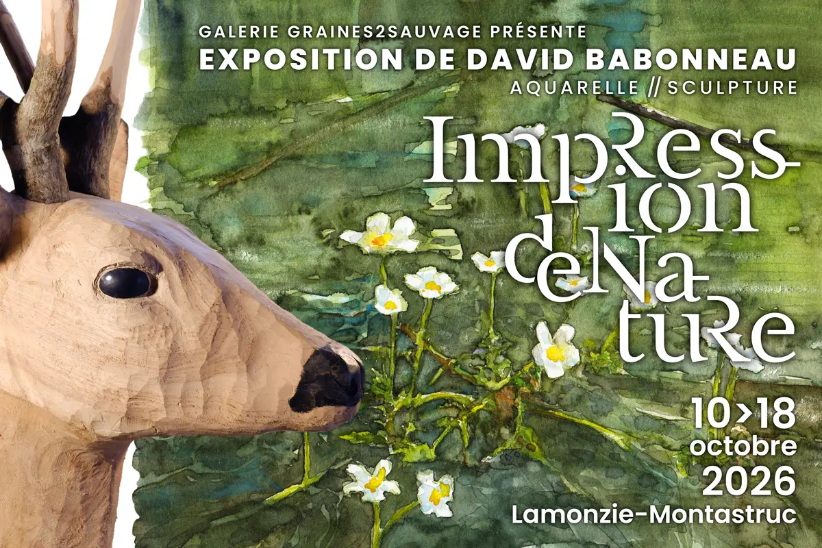 Exposition d’aquarelles et de sculpture Impression de nature