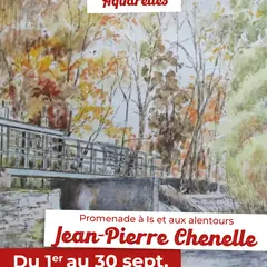 Exposition d'aquarelles : Jean-Pierre Chenelle