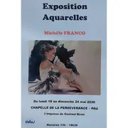Exposition d'aquarelles - Michèle Franco