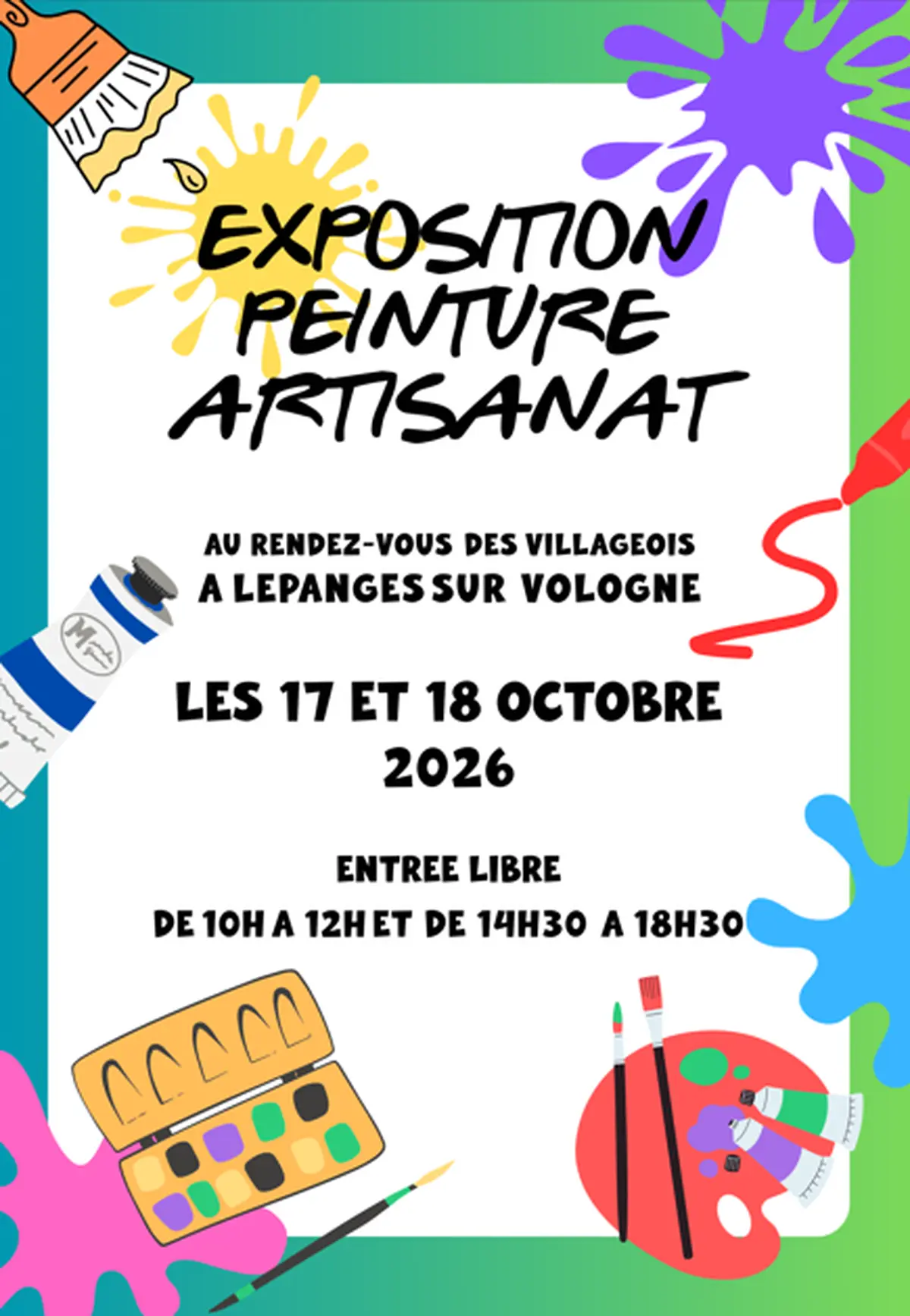Exposition d'art