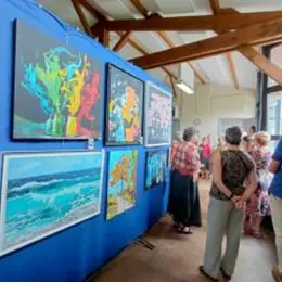 Exposition d'art