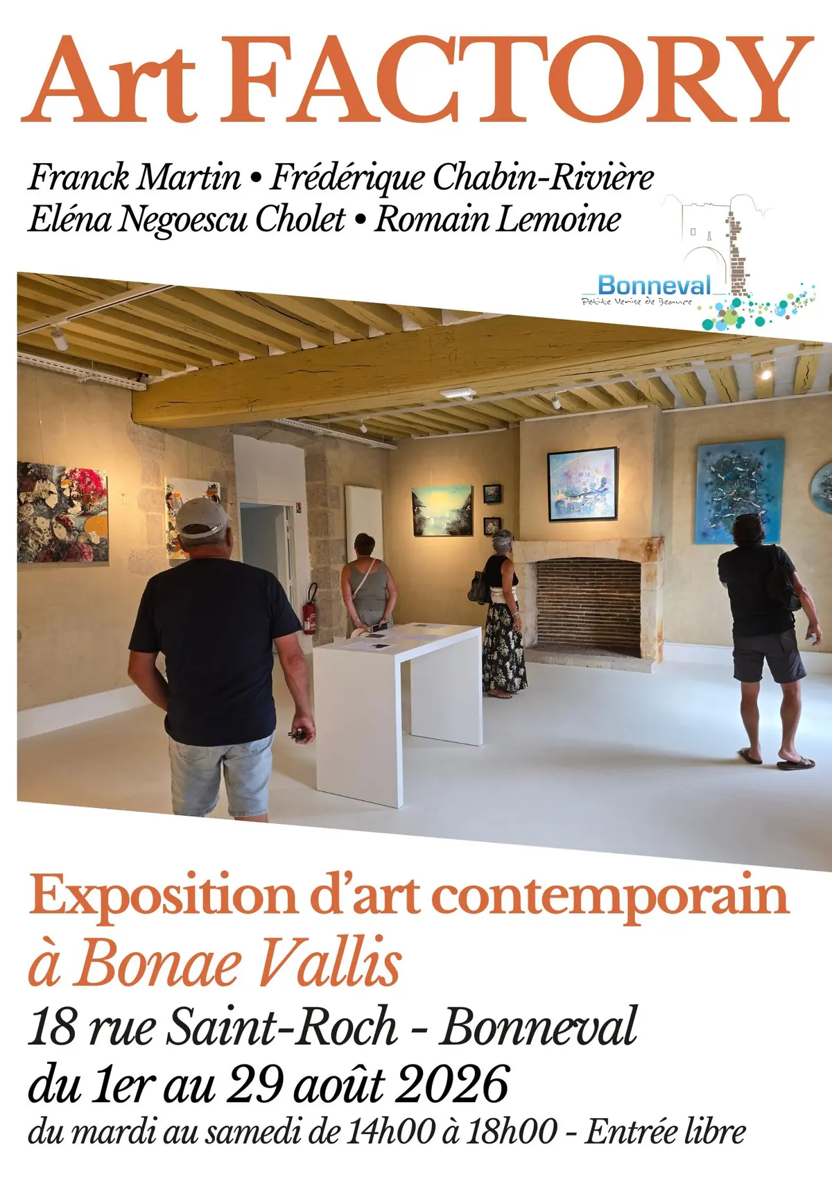 Exposition d'art contemporain