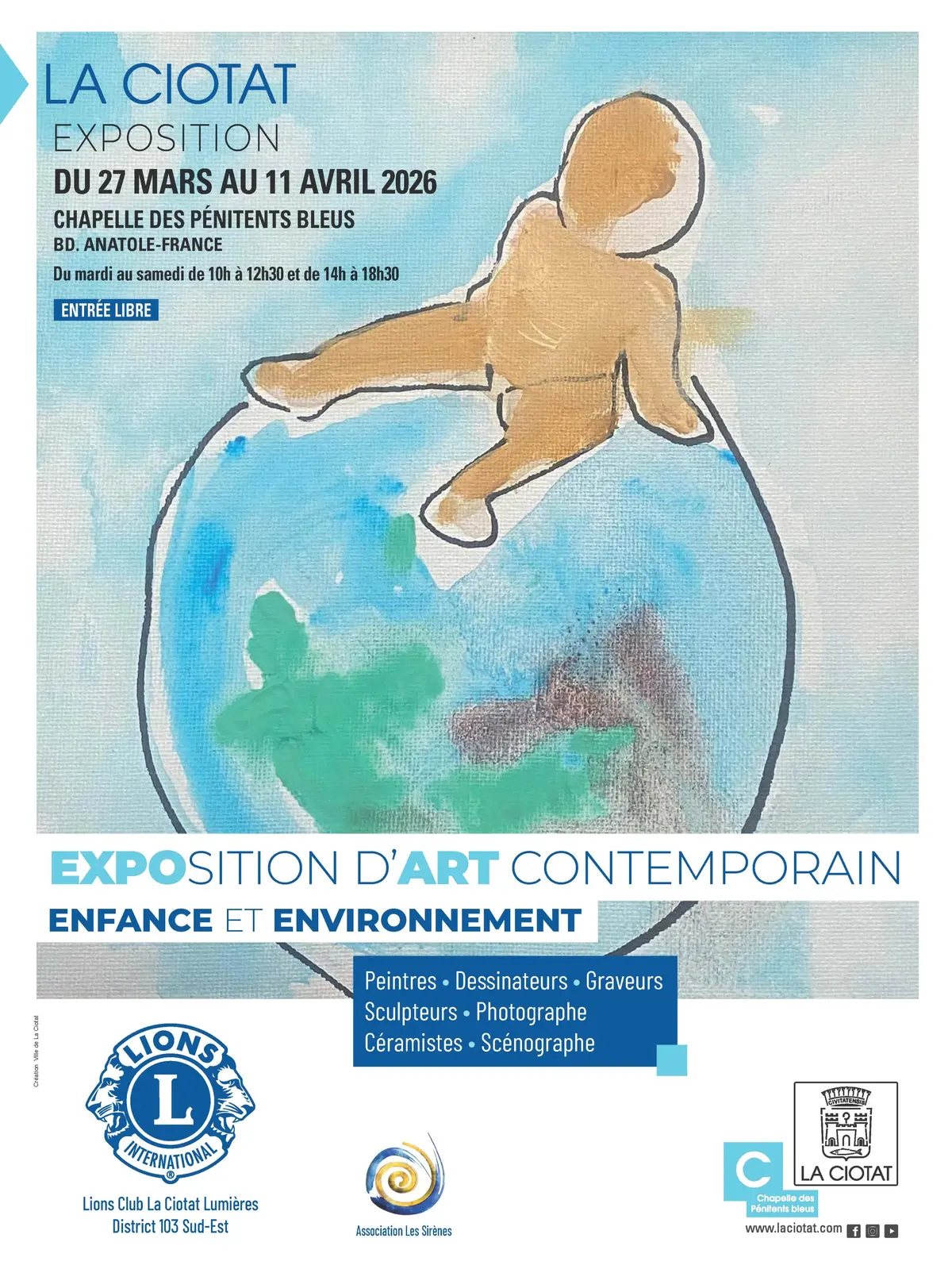Exposition d'art contemporain - Enfance et environnement