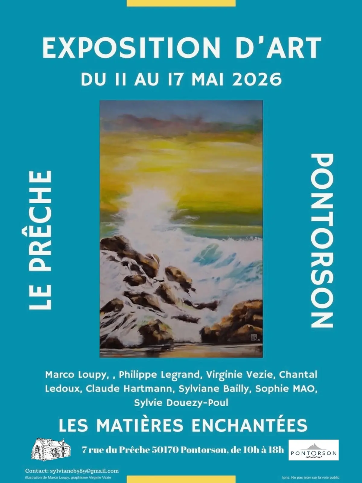 Exposition d'art Les matières enchantées