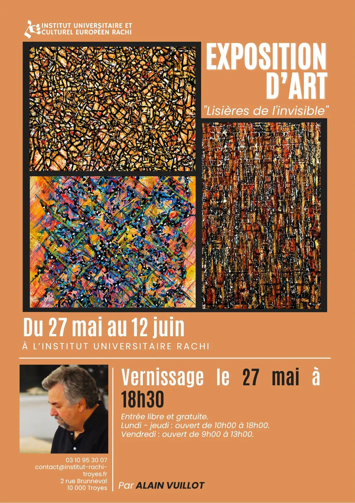 Exposition d'art Lisières de l'invisible