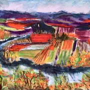 Exposition d'art : peintures de Susie Home