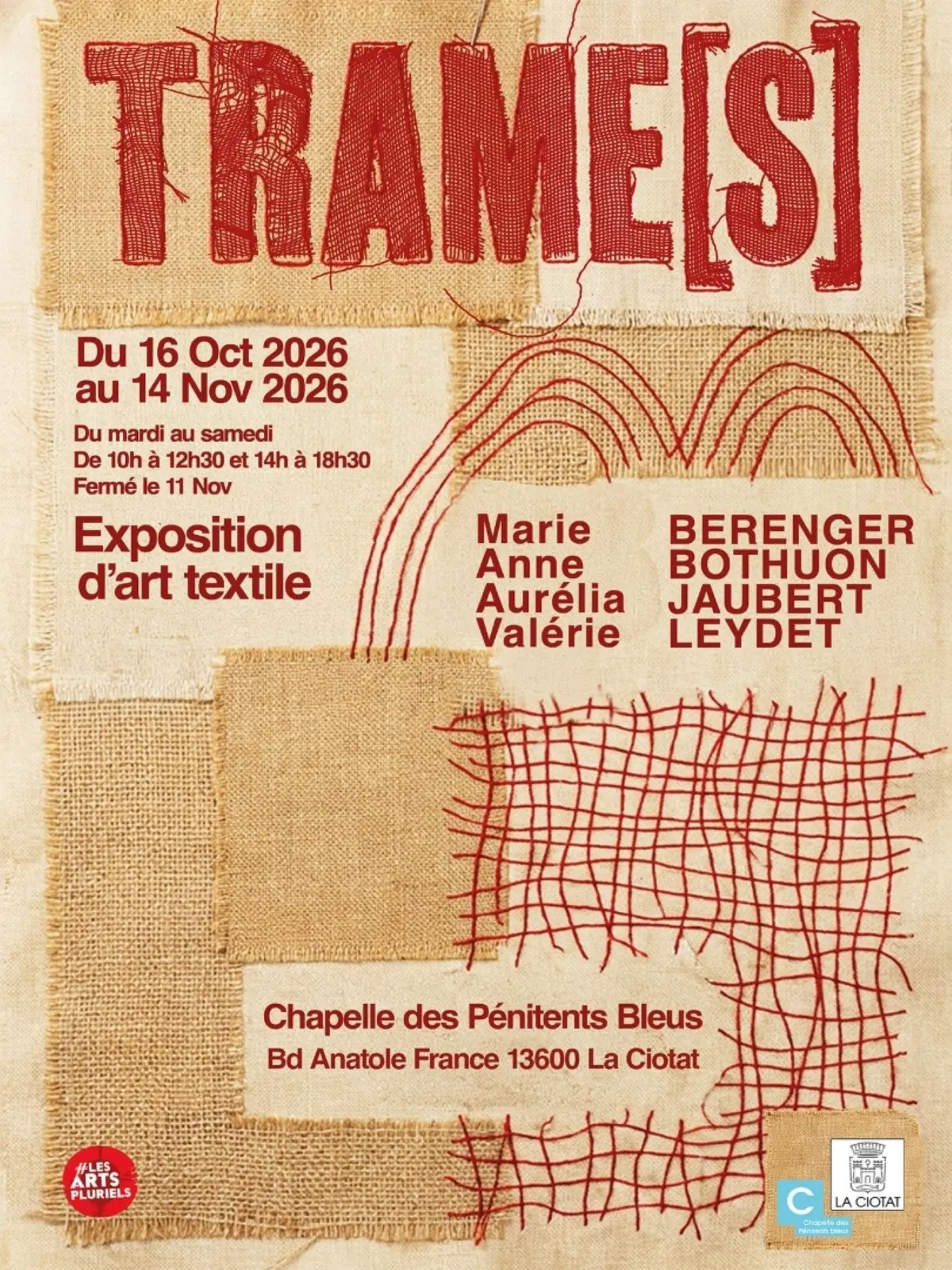 Exposition d'art textile Trame(s)