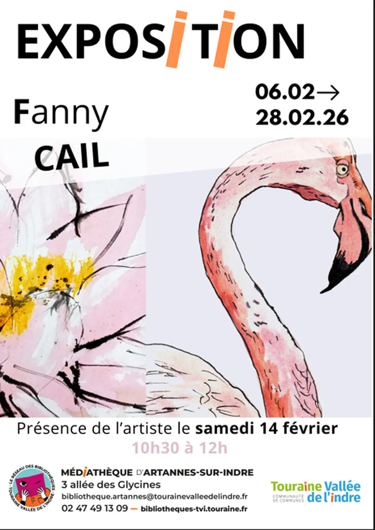 Exposition d'artiste Fanny Cail