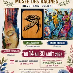 Exposition d'artistes au Musée des Racines