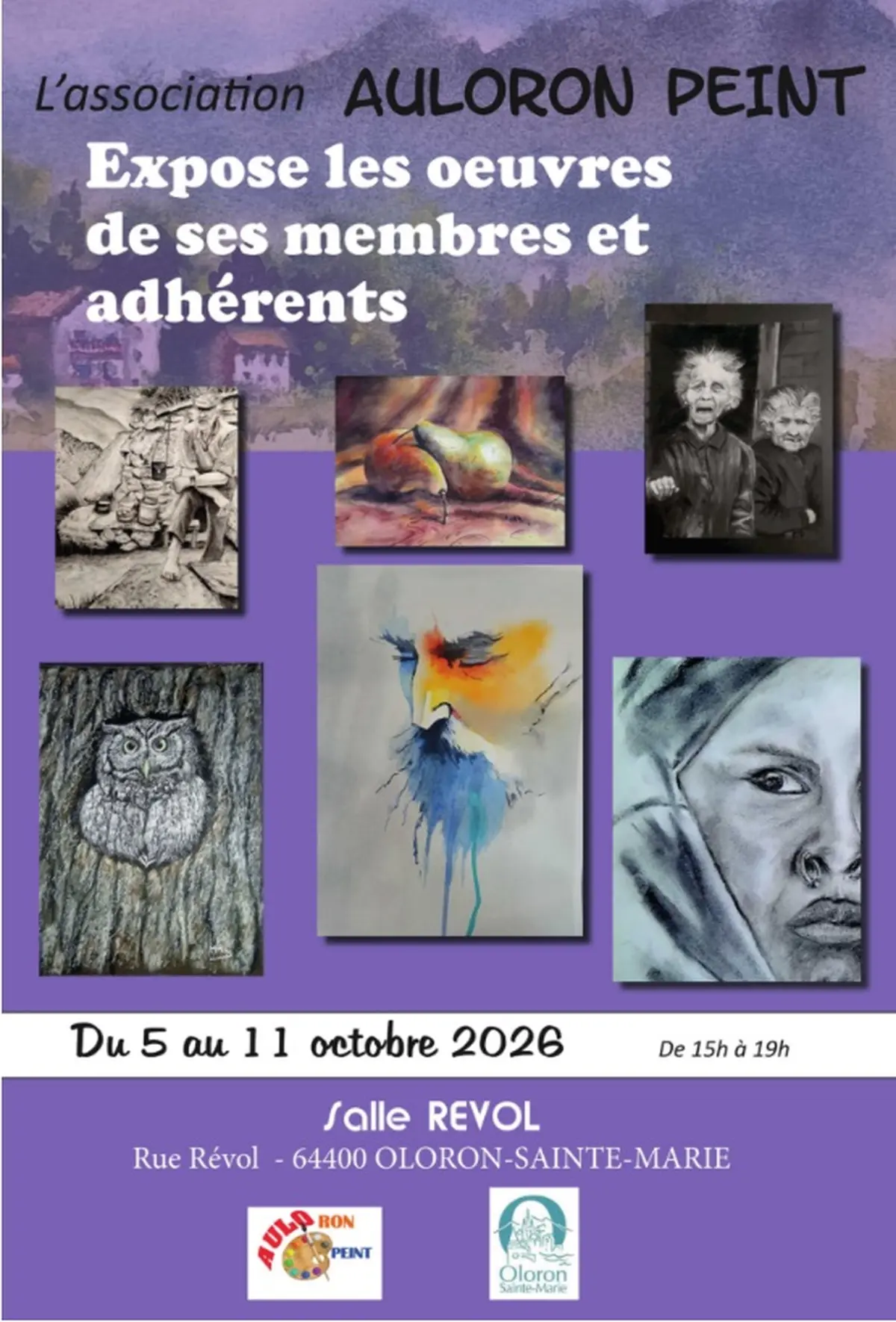 Exposition d'Auloron Peint