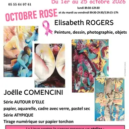 Exposition d'Elisabeth Rogers et Joëlle Comencini