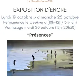 Exposition d'encre par Marie Alice Chabert - M' La Chapelle / Centre-Ville
