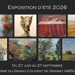 Exposition d'été 2026 à la Galerie MHB contemporain