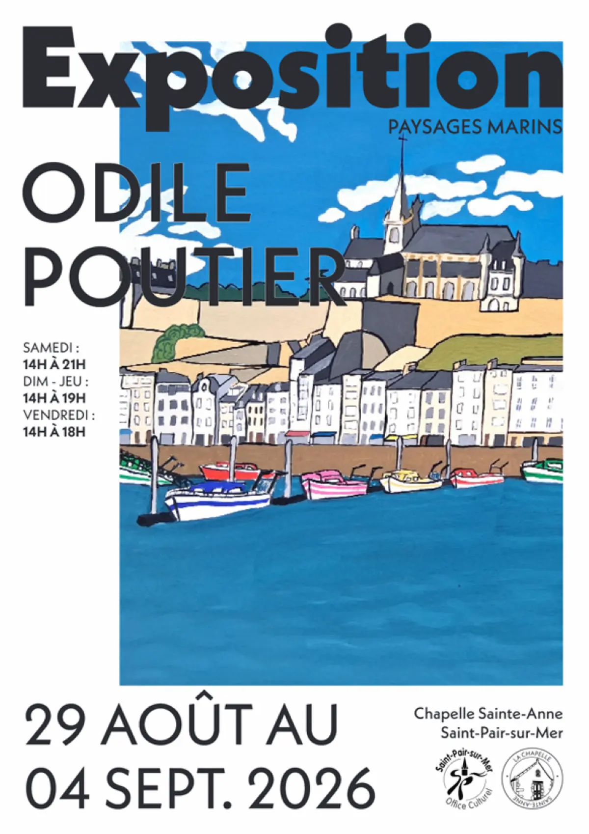 Exposition d'Odile Poutier
