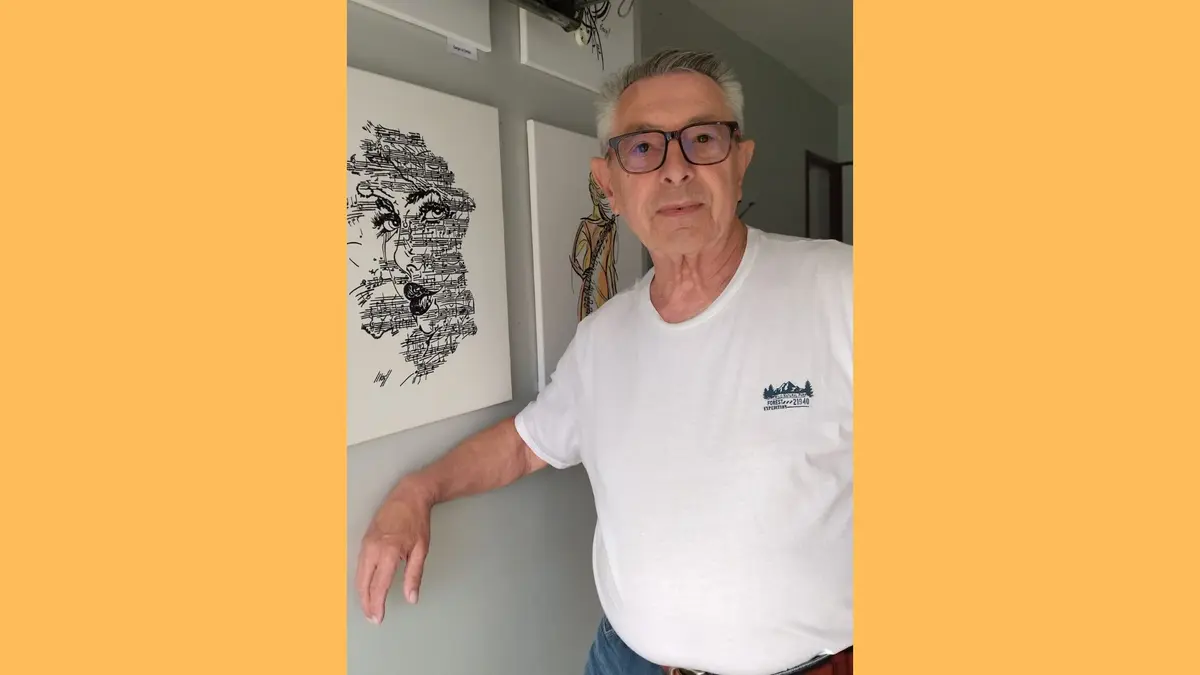 Exposition d'oeuvres musicales de Francis Magy
