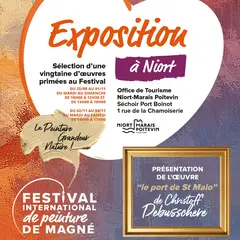 Exposition d’une sélection d’œuvres primées du Festival international de peinture de Magné à Niort
