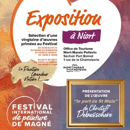 Exposition d’une sélection d’œuvres primées du Festival international de peinture de Magné à Niort