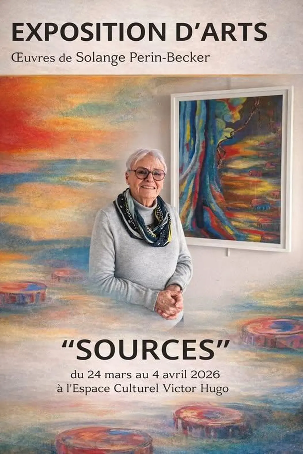 Exposition d'œuvres de Solange Perin-Becker