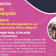 Exposition Daule, daule, peuple Tharu