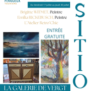 Exposition de Brigitte WITMET, Emilia RICKEBUSCH et L'atelier Retro' Chic